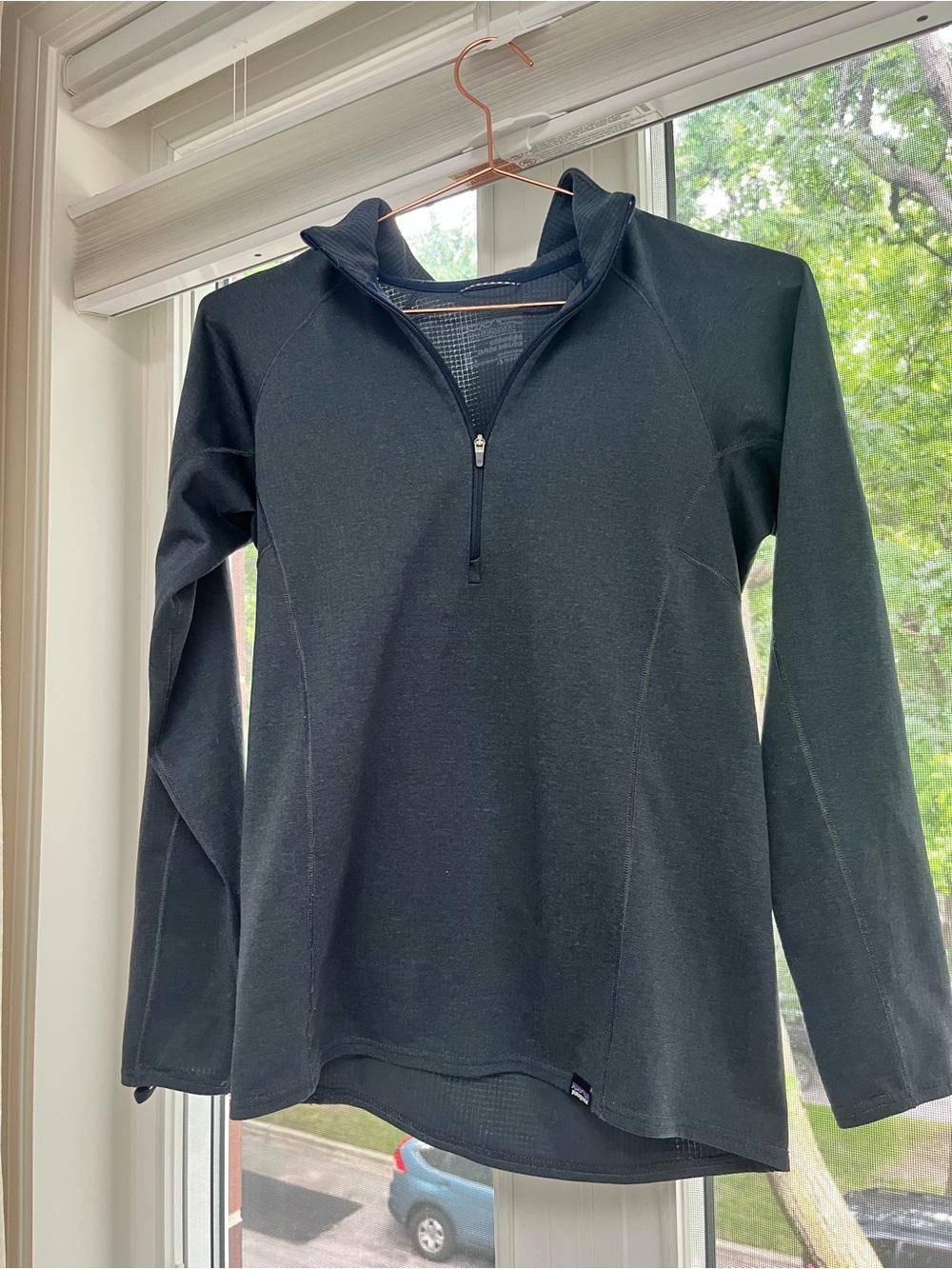 Patagonia Capilene Women's Blue Midweight Half-Zip Pullover XS